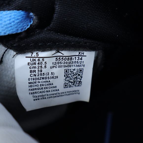 NIKE Air Jordan 1 Retro High OG University Blue High Top Active Men\'s 7.5 main image 9